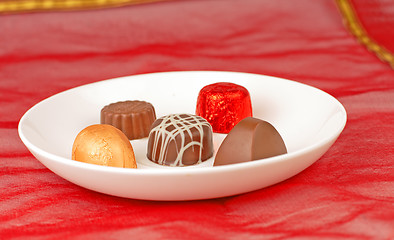 Image showing Chocolates