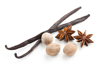 Image showing vanilla with nutmeg and anise