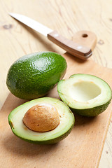 Image showing cut avocado