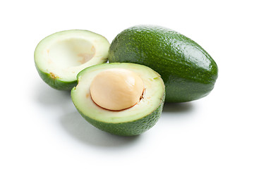 Image showing cut avocado