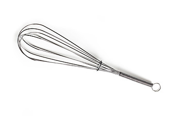 Image showing stainless steel whisk