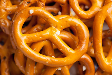 Image showing baked pretzels