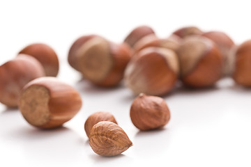 Image showing hazelnuts