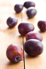 Image showing fresh plums