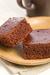 Image showing sweet chocolate dessert