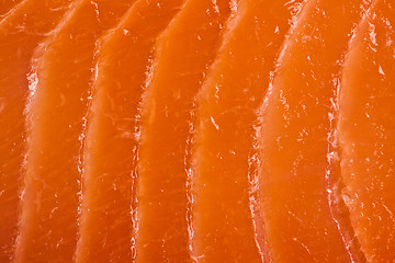 Image showing salmon meat texture