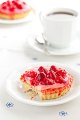 Image showing tasty strawberry pie