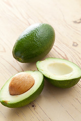 Image showing cut avocado