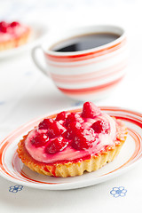 Image showing tasty strawberry pie