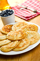 Image showing pancakes on plate