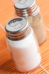 Image showing salt and pepper shaker