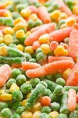 Image showing frozen vegetable