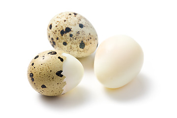 Image showing boiled quail eggs