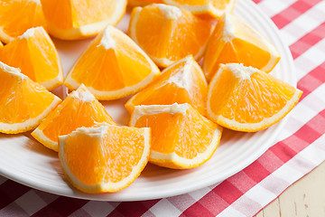 Image showing cut orange