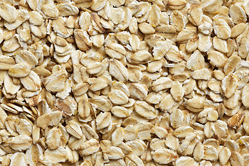 Image showing oatmeal background