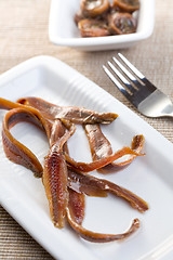 Image showing anchovies fillets