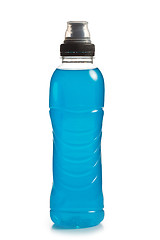 Image showing blue energy drink