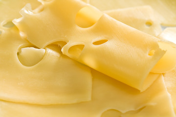 Image showing tasty slices cheese