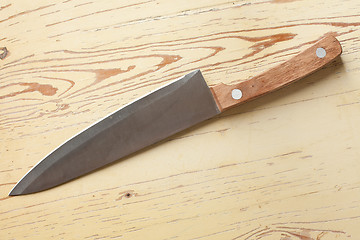 Image showing kitchen knife