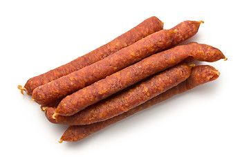 Image showing smoked sausages