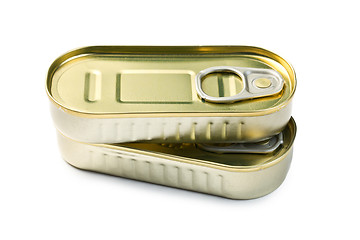 Image showing tin can of sardines