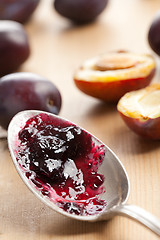 Image showing plum jam