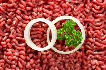 Image showing minced meat