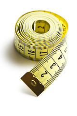 Image showing yellow measuring tape