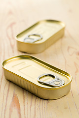 Image showing tin can of sardines