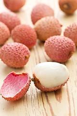 Image showing tasty litchi fruit 