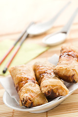 Image showing spring rolls