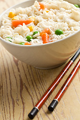 Image showing asian noodle soup
