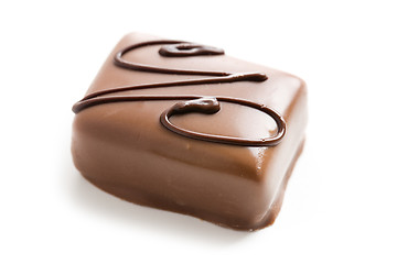 Image showing chocolate praline