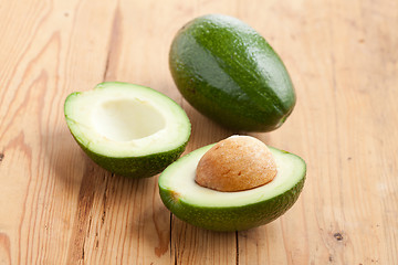 Image showing cut avocado