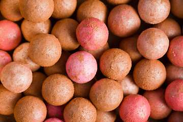 Image showing bronzing pearls background