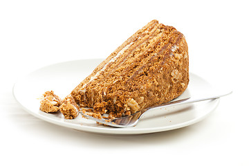 Image showing sweet honey-cake