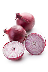 Image showing sliced red onion