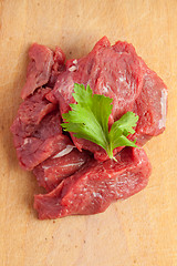 Image showing fresh raw beef