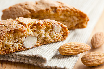 Image showing italian cantuccini cookies