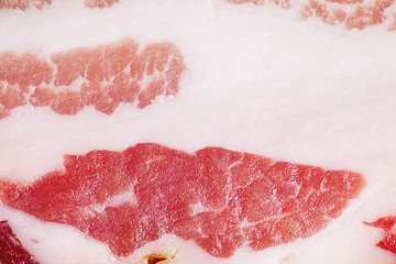 Image showing detail of smoked bacon