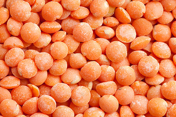 Image showing red lentils background