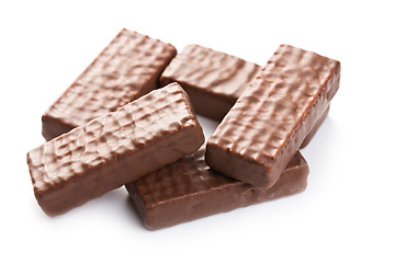 Image showing chocolate biscuit