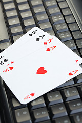 Image showing online poker gambling