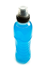 Image showing blue energy drink