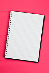 Image showing blank notebook