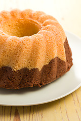 Image showing marble cake