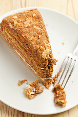 Image showing sweet honey-cake