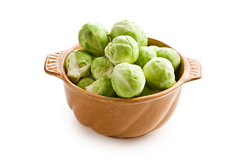 Image showing brussels sprouts in bowl