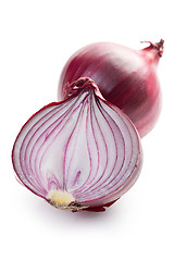 Image showing sliced red onion