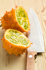 Image showing tasty kiwano fruit